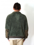 REMI RELIEF  シャギーフリースZIP JKT-Khaki