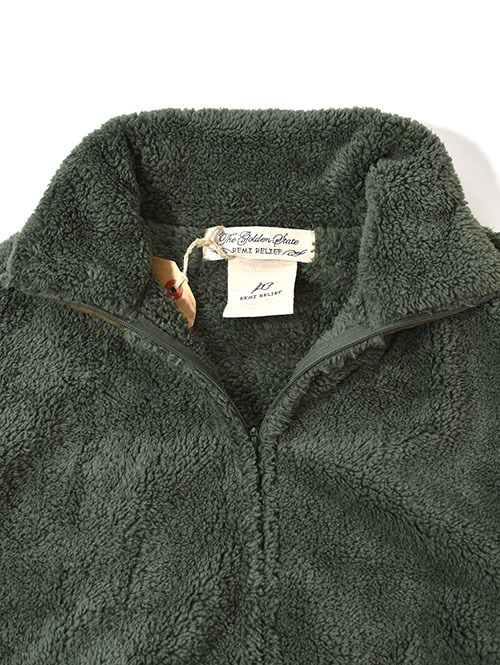 REMI RELIEF  シャギーフリースZIP JKT-Khaki