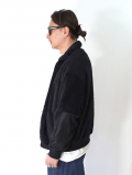 REMI RELIEF  シャギーフリースZIP JKT-Black