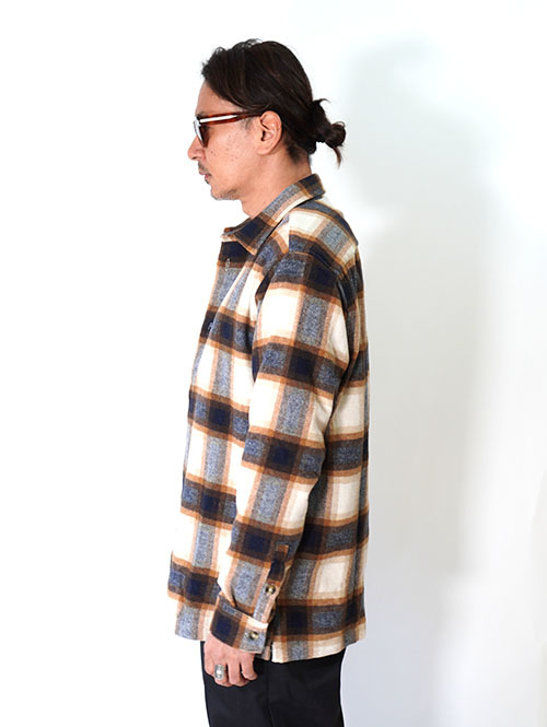 SSEINSE ヘビーネル チェックシャツ