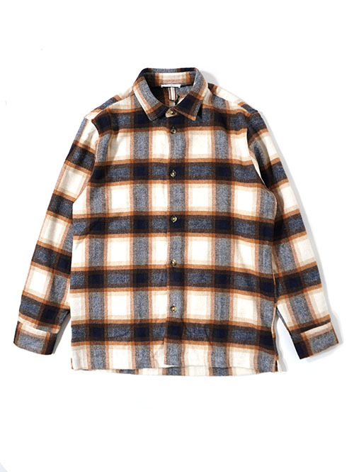 SSEINSE　ヘビーネル　チェックシャツ