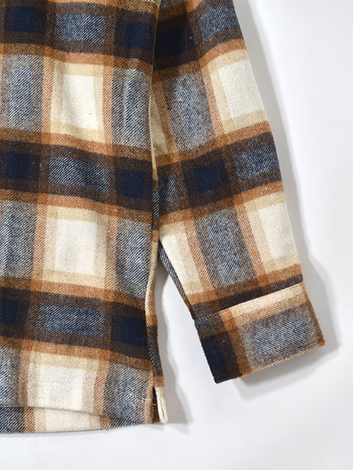 SSEINSE ヘビーネル チェックシャツ