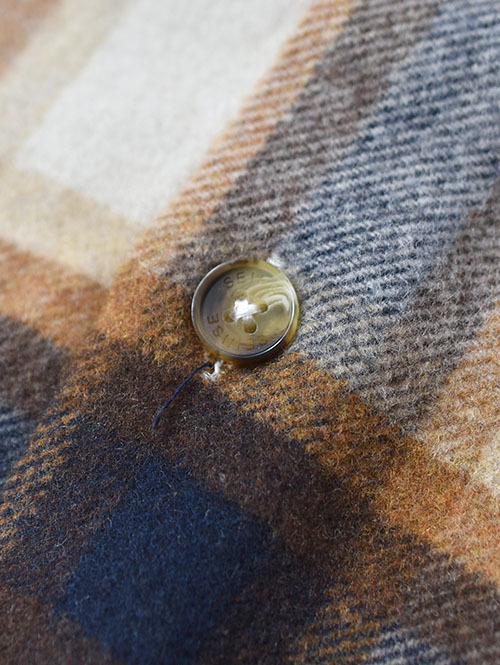 SSEINSE　ヘビーネル　チェックシャツ