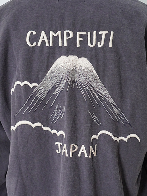 REMI RELIEF Military Shirt (刺繍:JAPAN) - Charcoal