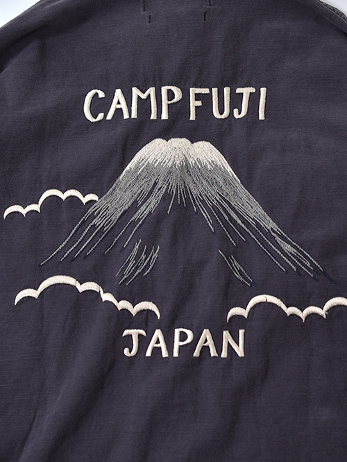 REMI RELIEF Military Shirt (刺繍:JAPAN) - Charcoal