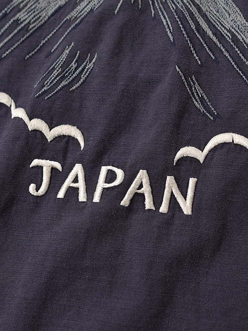 REMI RELIEF Military Shirt (刺繍:JAPAN) - Charcoal