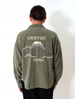 REMI RELIEF Military Shirt (刺繍:JAPAN)