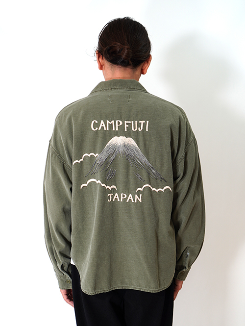 REMI RELIEF Military Shirt (刺繍:JAPAN)