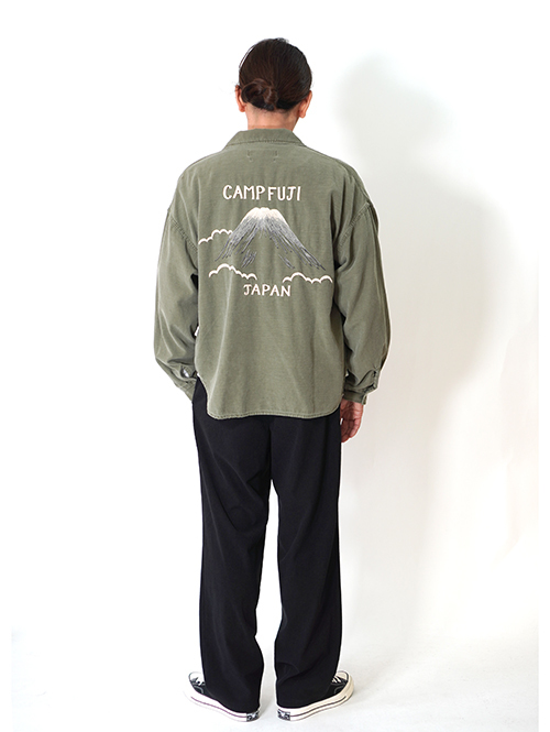 REMI RELIEF Military Shirt (刺繍:JAPAN)