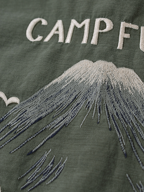 REMI RELIEF Military Shirt (刺繍:JAPAN)