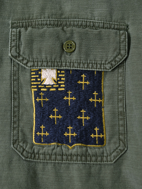 REMI RELIEF Military Shirt (刺繍:JAPAN)