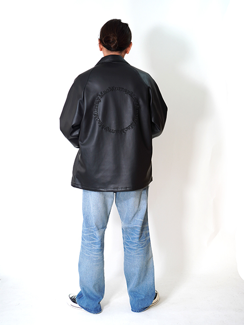 Mac Murray  Imitation Leather Coach Jacket 