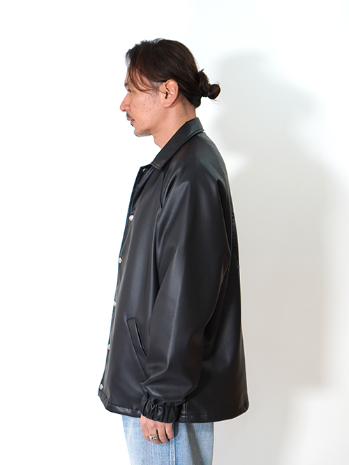 Mac Murray  Imitation Leather Coach Jacket 