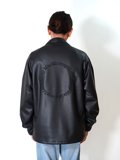 Mac Murray  Imitation Leather Coach Jacket 