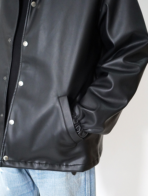 Mac Murray  Imitation Leather Coach Jacket 