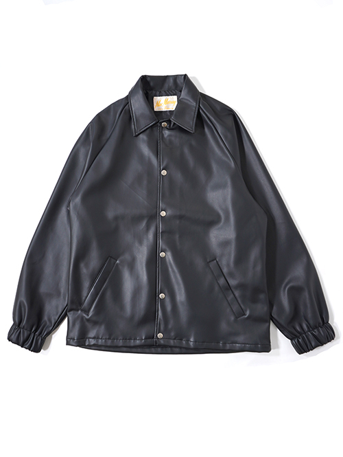 Mac Murray  Imitation Leather Coach Jacket 