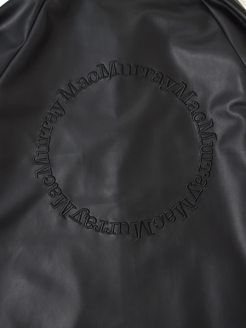 Mac Murray  Imitation Leather Coach Jacket 