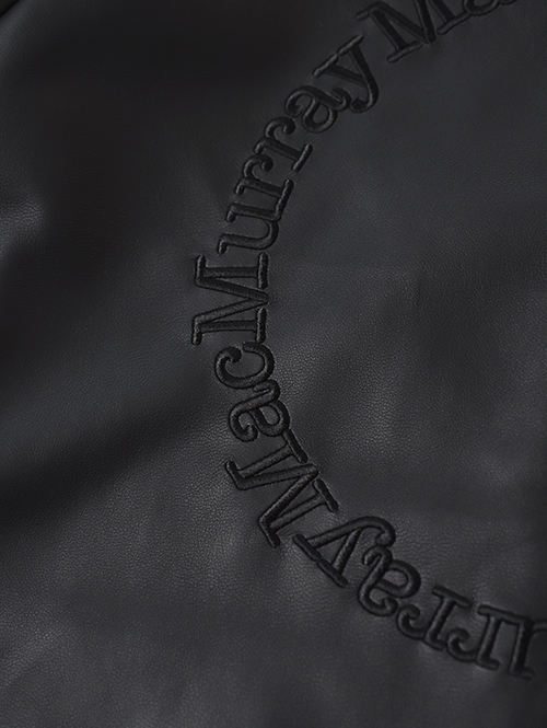 Mac Murray  Imitation Leather Coach Jacket 