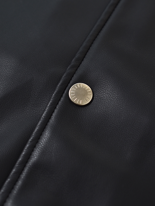 Mac Murray  Imitation Leather Coach Jacket 