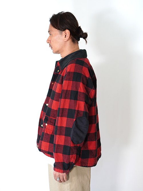 REMI RELIEF ブロックチェックネルフィールドJKT(エルボーパッチ)