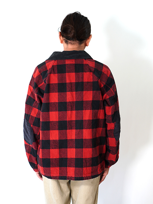 REMI RELIEF  ブロックチェックネルフィールドJKT(エルボーパッチ)