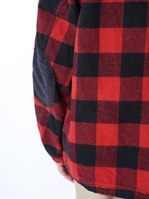 REMI RELIEF ブロックチェックネルフィールドJKT(エルボーパッチ)