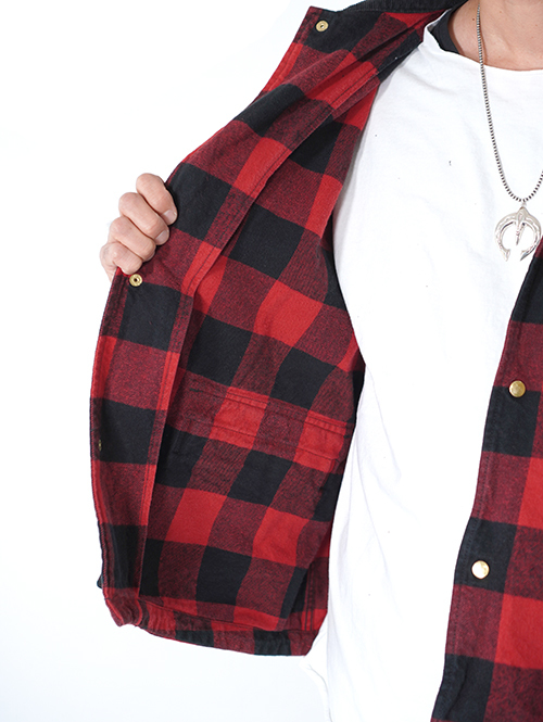 REMI RELIEF  ブロックチェックネルフィールドJKT(エルボーパッチ)