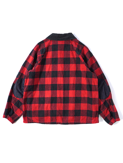 REMI RELIEF  ブロックチェックネルフィールドJKT(エルボーパッチ)