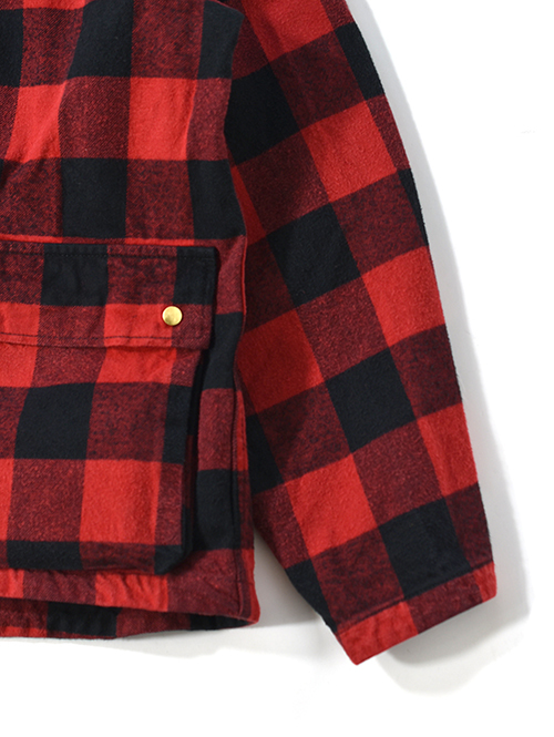 REMI RELIEF ブロックチェックネルフィールドJKT(エルボーパッチ)