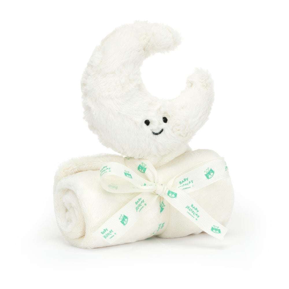 Jellycat ジェリーキャット　Amuseable Moon Soother　ムーン スーザー　SO4MOON　毛布付き　縫いぐるみ　月　ぬいぐるみ　ベビー