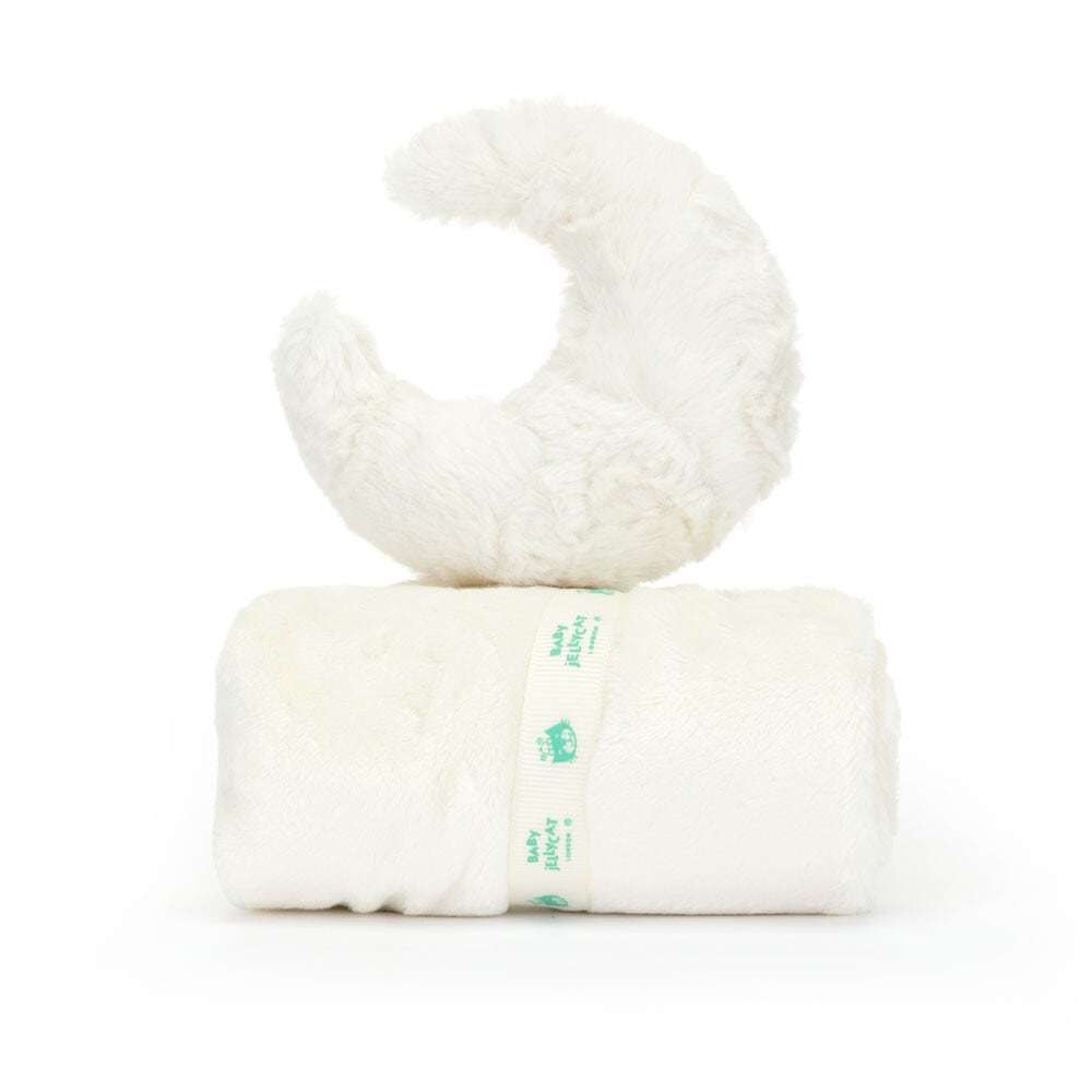 Jellycat ジェリーキャット　Amuseable Moon Soother　ムーン スーザー　SO4MOON　毛布付き　縫いぐるみ　月　ぬいぐるみ　ベビー