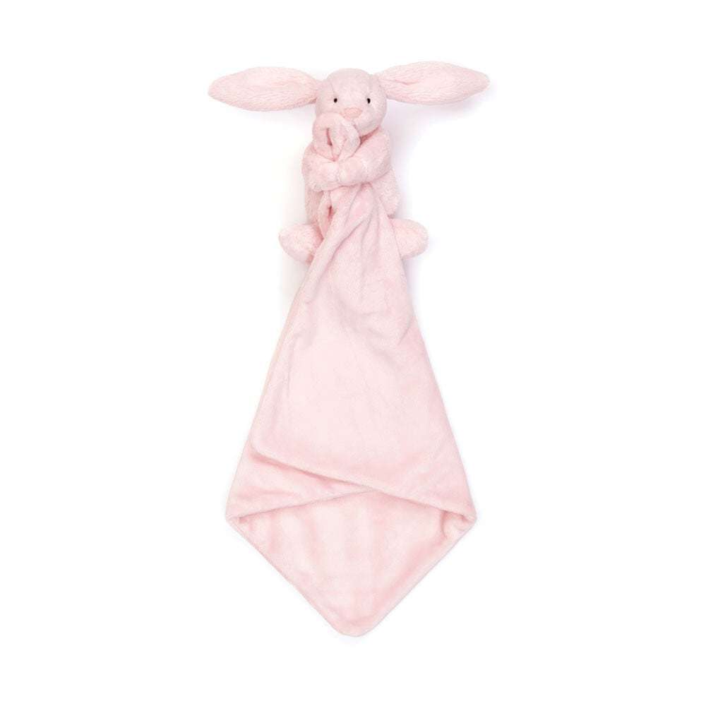 Jellycat ジェリーキャット　Bashful Pink Bunny Soother　STH4PS　バニー　毛布付き　うさぎのぬいぐるみ　ベビー　ピンク色のうさぎ