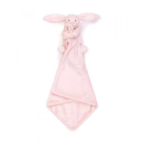 Jellycat ジェリーキャット　Bashful Pink Bunny Soother　STH4PS　バニー　毛布付き　うさぎのぬいぐるみ　ベビー　ピンク色のうさぎ