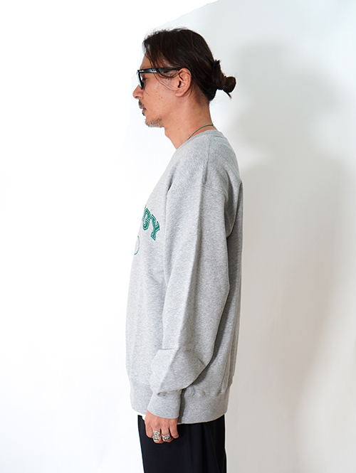 ANTHOLOGY  College Crew neck Sweat - Mix Gray
