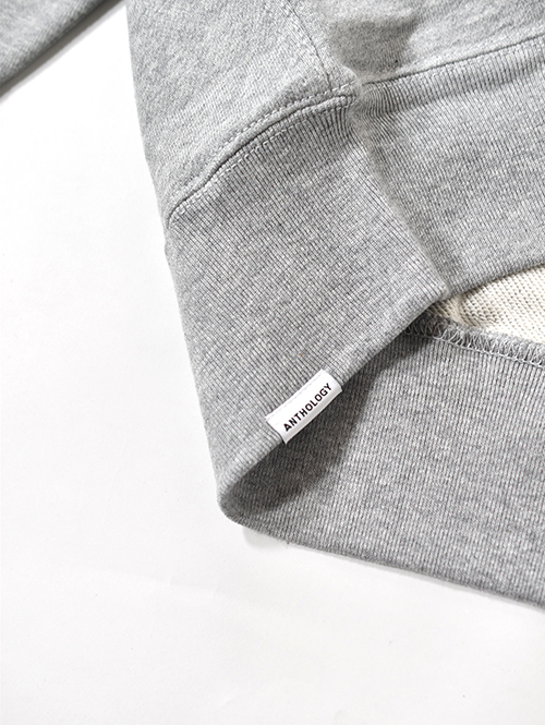 ANTHOLOGY  College Crew neck Sweat - Mix Gray