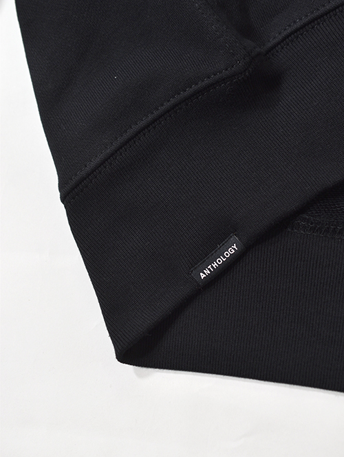 ANTHOLOGY  College Crew neck Sweat - Black