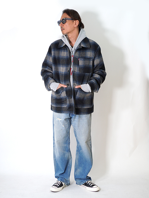 Levi's USA Wool Blend Check Jacket