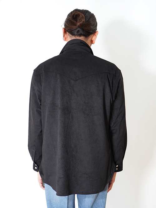 LANCER CLOTHING　フェイクレザー ウエスタンシャツ