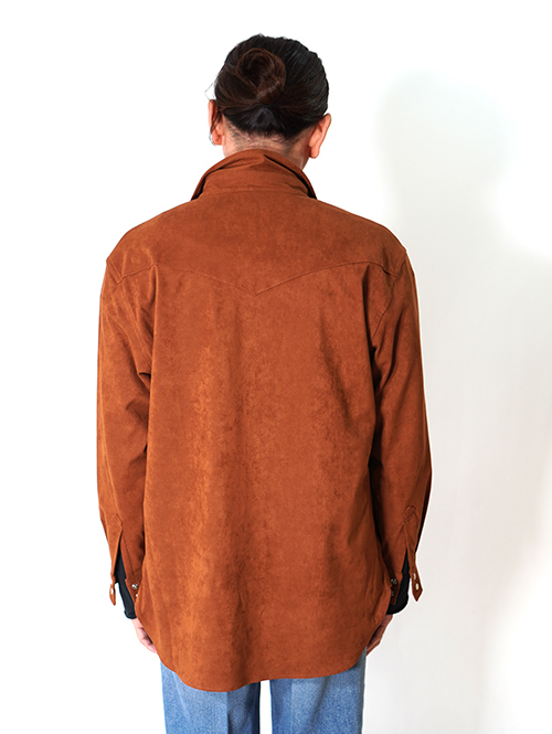 LANCER CLOTHING　フェイクレザー ウエスタンシャツ