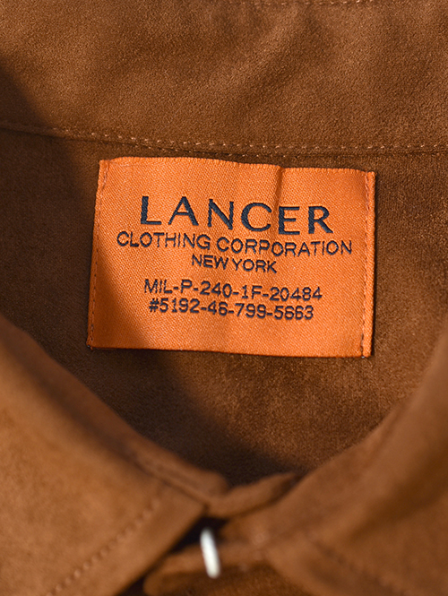 LANCER CLOTHING　フェイクレザー ウエスタンシャツ