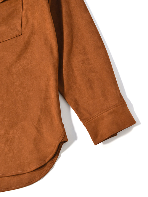 LANCER CLOTHING　フェイクレザー ウエスタンシャツ