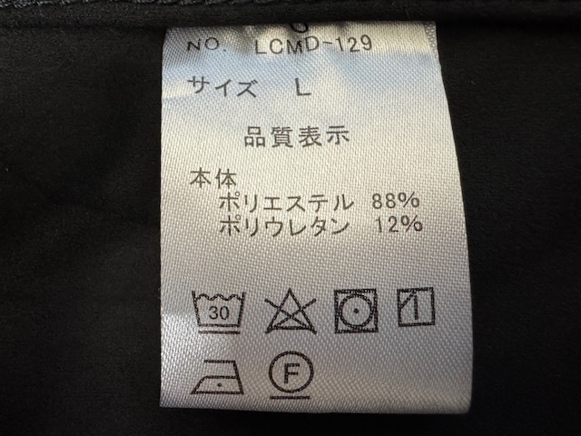 LANCER CLOTHING　フェイクレザー ウエスタンシャツ