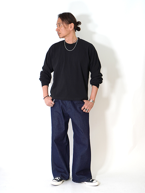 Wrangler　ワイド デニムパンツ