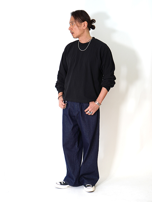 Wrangler　ワイド デニムパンツ