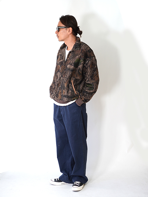 REMI RELIEF  シャギーフリースZIP JKT Hunting Camo Relax Fit