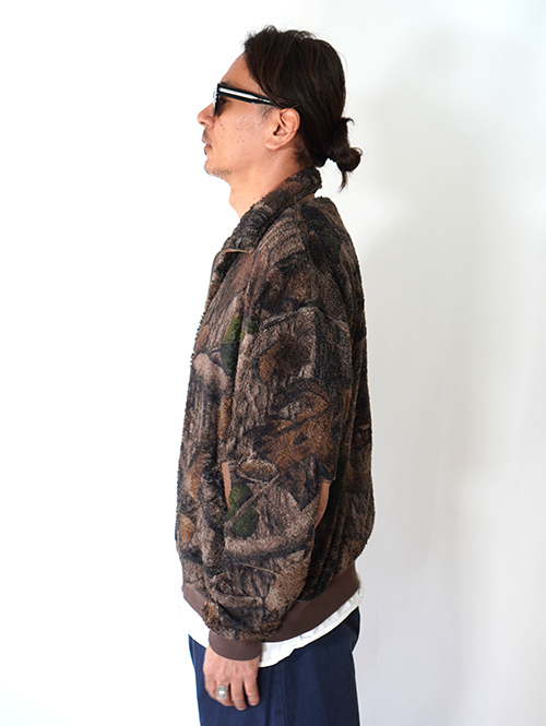 REMI RELIEF  シャギーフリースZIP JKT Hunting Camo Relax Fit