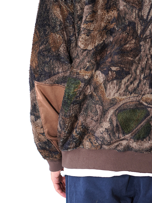 REMI RELIEF  シャギーフリースZIP JKT Hunting Camo Relax Fit