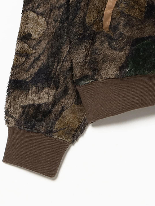 REMI RELIEF  シャギーフリースZIP JKT Hunting Camo Relax Fit