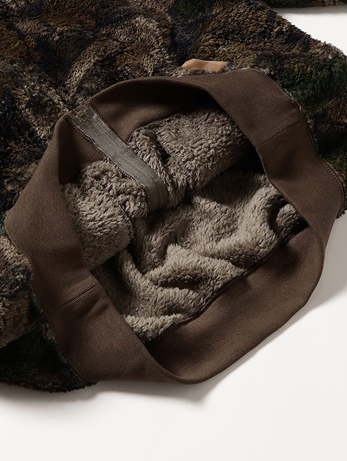 REMI RELIEF  シャギーフリースZIP JKT Hunting Camo Relax Fit