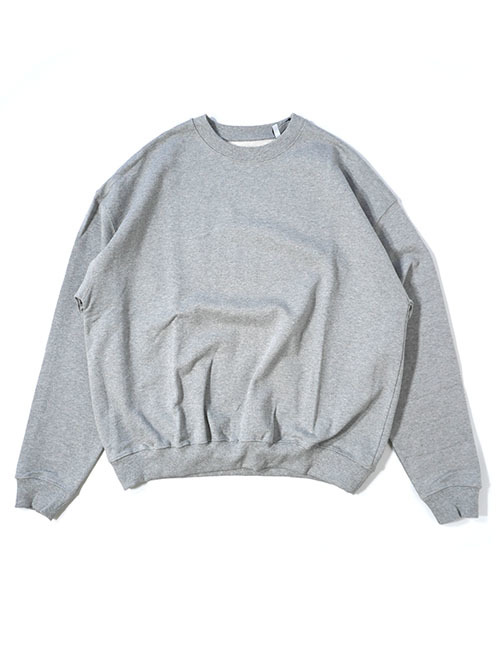 W.A.T.C STUDIO  Oversized Crewneck Sweat - H.Grey
